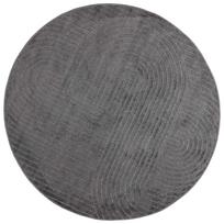 vidaXL Vidaus ir lauko kilimas PALMERAS Antracitas Ø 120 CM