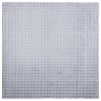 vidaXL Zoninės kiliminės dangos SIROLO Pilka 120 x 120 cm Poliesteris
