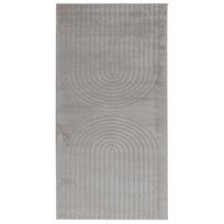 vidaXL Vidinis kilimas GALATI Pilka 80 x 150 cm Poliesteris