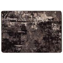 vidaXL Kilimėlis MARSA Juoda ir Balta 100 x 150 cm Poliesteris ir PVC