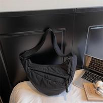 Crossbody Bag, Women's Single-shoulder Bag, Dumpling Bag, Women's Light, Fashionable and Simple Underarm Bag smėlis