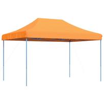 vidaXL Šventės palapinė 279 x 410 x 315 cm Oranžinė Oksfordo audinys