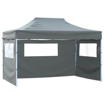 vidaXL Šventės palapinė 280 x 410 x 315 cm Antracito Oksfordo audinys