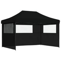 vidaXL Šventės palapinė 279 x 410 x 315 cm Juoda Oksfordo audinys