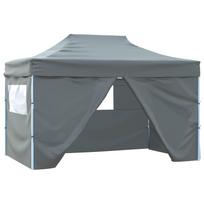 vidaXL Šventės palapinė 280 x 410 x 315 cm Antracito Oksfordo audinys