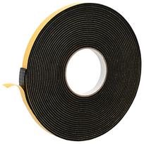 vidaXL Savigautinė putų juosta 10 vnt. Juoda 10mm x 10m CR putplastis