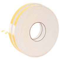 vidaXL Savigautinė putų juosta 2 vnt. Balta 10mm x 10m CR putplastis