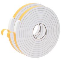 vidaXL Savigautinė putų juosta 2 vnt. Balta 20mm x 5m CR putplastis