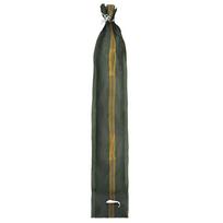 vidaXL Maišai su smėliu 50 vnt. Tamsiai žalia 120 x 27 cm HDPE