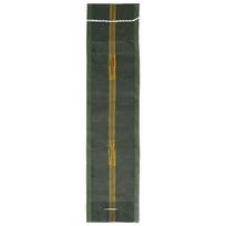 vidaXL Maišai su smėliu 100 vnt. Tamsiai žalia 120 x 27 cm HDPE