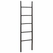 vidaXL Antklodžių Lenta Juoda 40 x 150 cm Bambukas