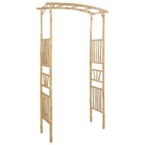 vidaXL Sodo arka Natūrali 110 x 40 x 205 cm Bambukas
