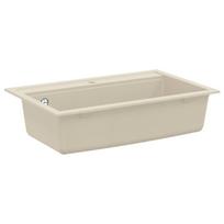 vidaXL Kriauklė Granitas 795 x 505 mm Smėlio