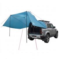 vidaXL Automobilių palapinė Mėlyna 350 x 250 cm Poliesteris ir plienas