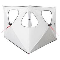 vidaXL Medžioklės palapinė Balta Tamsinanti 145 x 145 x 150 cm