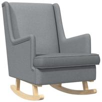 vidaXL Supamasis krėslas Šviesiai pilka 62 x 80 x 85 cm audinys