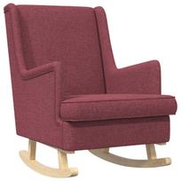 vidaXL Supamasis krėslas Vyno raudona 62 x 80 x 85 cm audinys