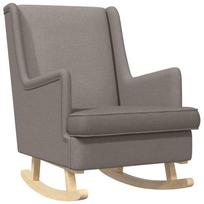 vidaXL Supamasis krėslas Taupe 62 x 80 x 85 cm audinys