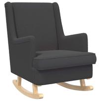 vidaXL Supamasis krėslas Tamsiai pilka 62 x 80 x 85 cm Bouclé