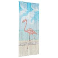 vidaXL Kenkėjų Durų Užuolaida multicolor 90 x 200 cm Bambukas