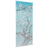 vidaXL Kenkėjų Durų Užuolaida multicolor 90 x 200 cm Bambukas