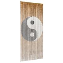 vidaXL Kenkėjų Durų Užuolaida multicolor 90 x 200 cm Bambukas