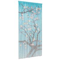 vidaXL Kenkėjų Durų Užuolaida multicolor 100 x 200 cm Bambukas