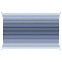 vidaXL Saulės burė Mėlyna ir balta 5 x 8 m 100% poliesteris Oksfordas