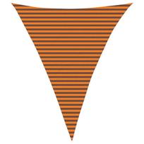 vidaXL Saulės burė Trikampio 4 x 5 x 5 m 100% poliesteris Oksfordas