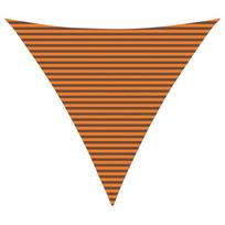 vidaXL Saulės burė Trikampio 5 x 5 x 5 m 100% poliesteris Oksfordas