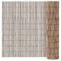 vidaXL Sodo tvora 400 x 90 cm Nendrės Natūrali