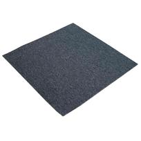 vidaXL Kilimų plytelė Mėlyna Pilka 50 x 50 cm 36 vnt. PP ir Bitumas