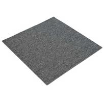 vidaXL Kilimų plytelė Vidutinė pilka 50 x 50 cm 20 vnt.