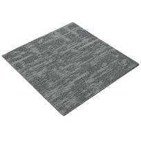 vidaXL Kilimų plytelė Uolų pilka 50 x 50 cm 4 vnt. PP ir Bitumas