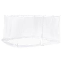 vidaXL Uodų tinklelį pavėsinei 220 mesh Balta 3,6 x 3,6 x 2 cm