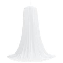 vidaXL Uodų tinklas lovai 3 vnt. 156 mesh Balta Ø56 x 220 cm
