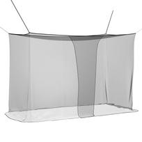 vidaXL Uodų tinklas lovai 156 mesh Juoda 220 x 100 x 150 cm