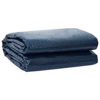 vidaXL Solonginė baseino uždanga sunkios kokybės Ø 549 cm 200 μm PE