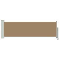 vidaXL Šoninis tentas 100 x 300 cm 100% poliesteris, geležis, plienas