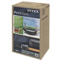 INTEX Spa dangtis Tamsiai pilka 211 x 211 cm PVC ir PU