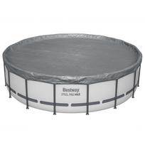 Bestway Baseino dangtis Ø4,88 m Apvali Poliesteris Pilka