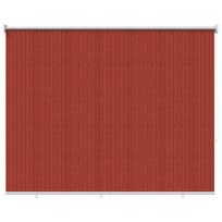 vidaXL Lauko roletai 90% UV blokavimui Terakota 120 x 140 cm HDPE