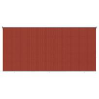 vidaXL Lauko roletai 90% UV blokavimui Terakota 400 x 230 cm HDPE