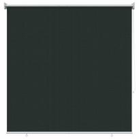 vidaXL Lauko roletai 90% UV blokavimui Tamsiai žalia 140 x 140 cm HDPE