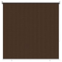 vidaXL Lauko roletai 90% UV blokavimui Ruda 120 x 230 cm HDPE