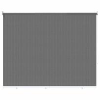 vidaXL Lauko roletai 90% UV blokavimui Šviesiai pilka 140 x 140 cm