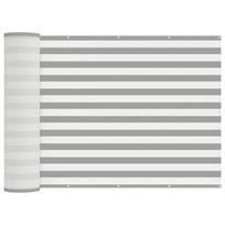 vidaXL Balkono privatumo ekranas 150 x 500 cm Audinys su PU danga
