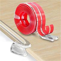 Ekologiškas silikoninis kampų apsaugas nuo susidūrimo vaikams 15MM Wide Nano Adhesive Strip 1M Long red