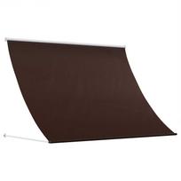 vidaXL Pavėsinė Ruda 400 x 150 cm 180 g / m² poliesteris su PU sluoksniu
