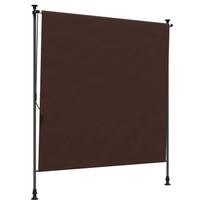 vidaXL Lauko Ritininė Žaliuzė Ruda 100 x 270 cm